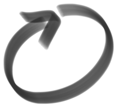 Rondpijlgetekend Rondpijlgetekend